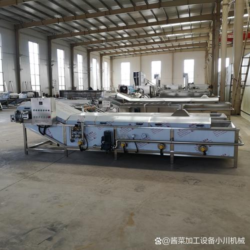 杀菌机是袋装手剥笋加工的关键灭菌设备,多采用连续式网带输送结构,以